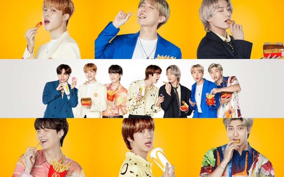 " BTS .McDonald's BTS Set Hits 1.2 Million