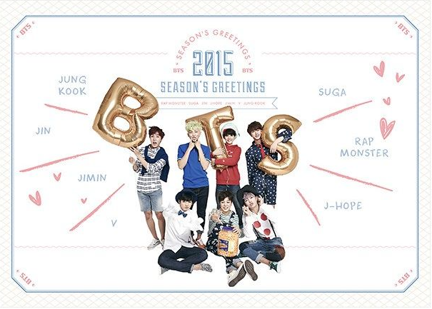 BTS 2015 SEASON'S GREETING