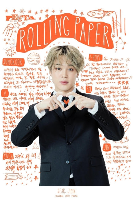 BTS Jimin, Rolling Paper Moved by Members 'Mungle'