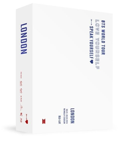 BTS WORLD TOUR 'LOVE YOURSELF : SPEAK YOURSELF' LONDON BLU-RAY