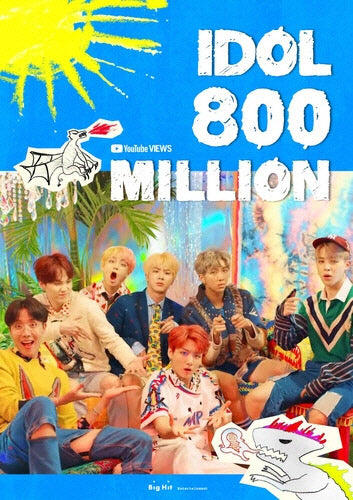 BTS (BTS) 'Idol' MV has surpassed 800 million views