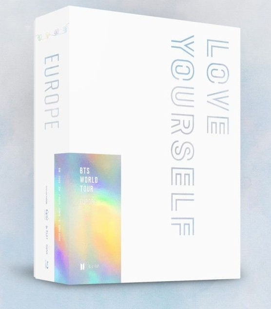 BTS WORLD TOUR 'LOVE YOURSELF' EUROPE BLU-RAY